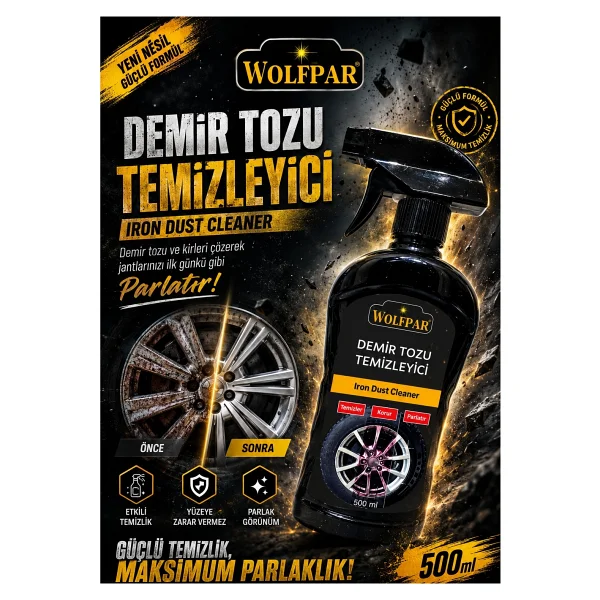 Wolfpar Demir Tozu Temizleyici - Görsel 3