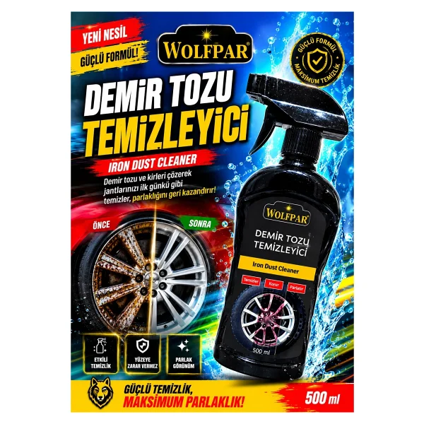 Wolfpar Demir Tozu Temizleyici - Görsel 4