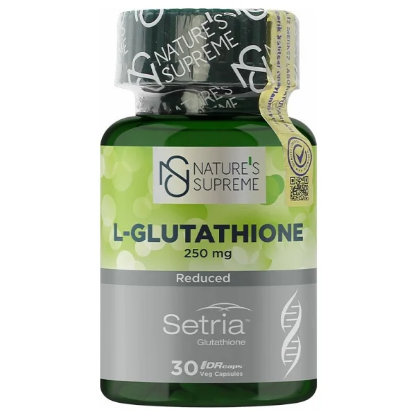 Nature's Supreme L-Glutathione 250 mg 30 Kapsül - Görsel 5
