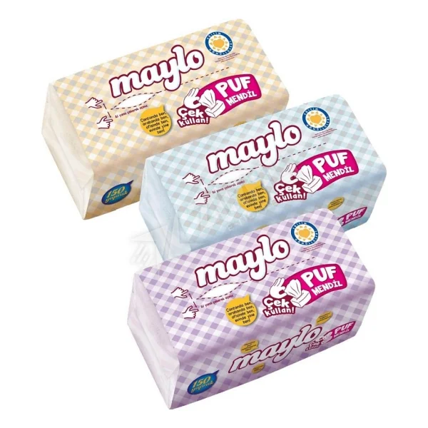 Maylo Yaz Serisi Puf Mendil 150'LI - Görsel 2