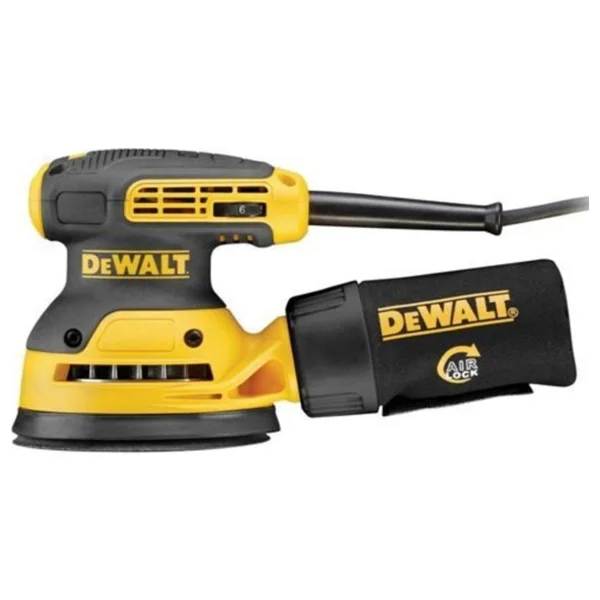 Dewalt DWE6423 280 Watt Güçte 125 mm Zımpara Boyutu ile Endüstriyel Kullanıma Uygun Eksantrik Zımpara - Görsel 3