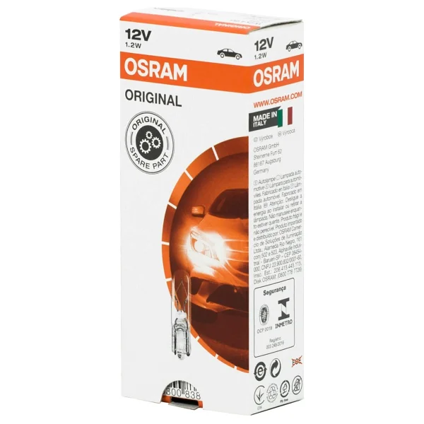 Osram Dipsiz Ampulü 12v T10 W5w 10adet 2825 - Görsel 7