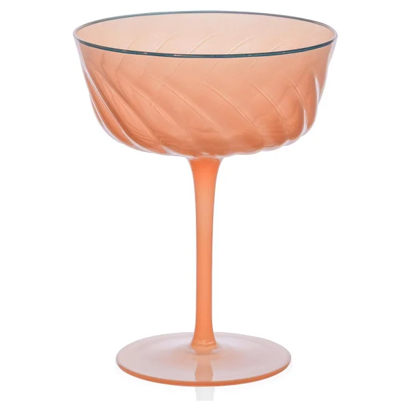 The Mia 15x11x8 cm Turuncu Martini Kadehi - Görsel 5