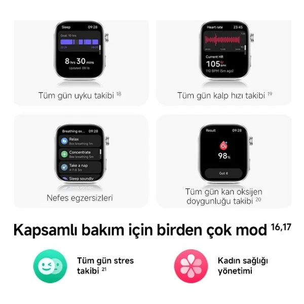 Xiaomi Redmi Watch 6 Siyah Akıllı Saat - Görsel 7