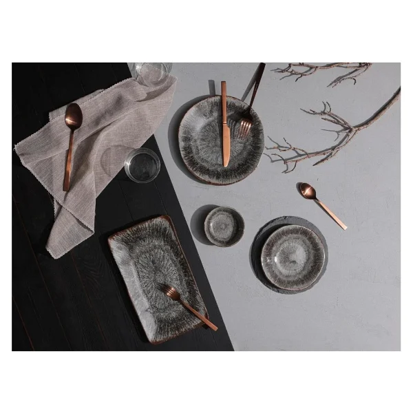 Porland Stoneware Iris 11 Parça 4 Kişilik Kahvaltı Takımı 04SWA000300 - Görsel 6