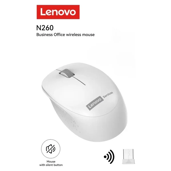 Lenovo N260 Optik Kablosuz Mouse - Görsel 7