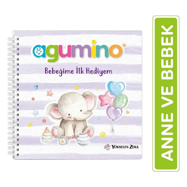 Yükselen Zeka Agumino - Bebeğime İlk Hediyem (Anne ve Bebek Günlüğü) - Görsel 5