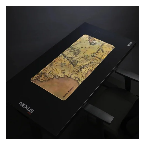 Exvega Lord Of The Rings Middle Earth Map XXL Mouse Pad - Görsel 2