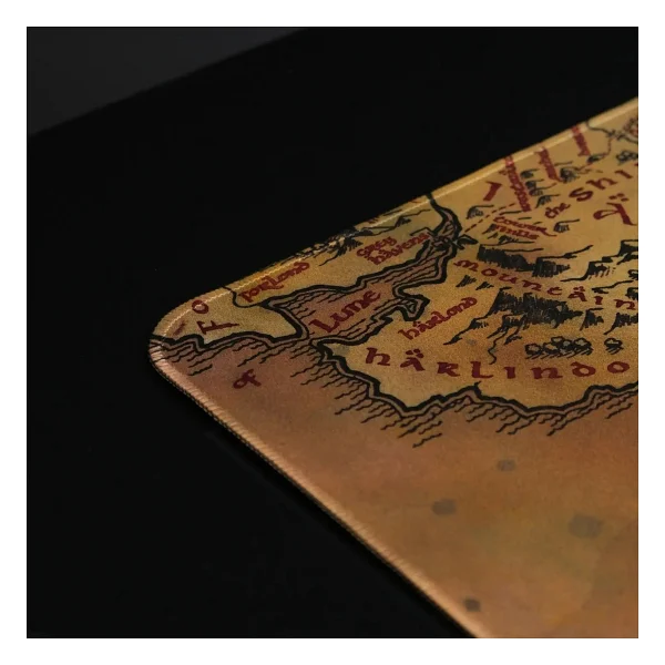 Exvega Lord Of The Rings Middle Earth Map XXL Mouse Pad - Görsel 3