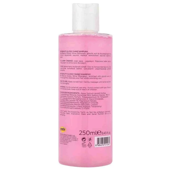 Bee Beauty Glossy Shine 250 ml Şampuan - Görsel 2