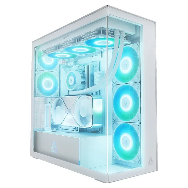Arctic Xtender ARGB Fanlı Beyaz E-ATX Oyuncu Kasası - Görsel 10