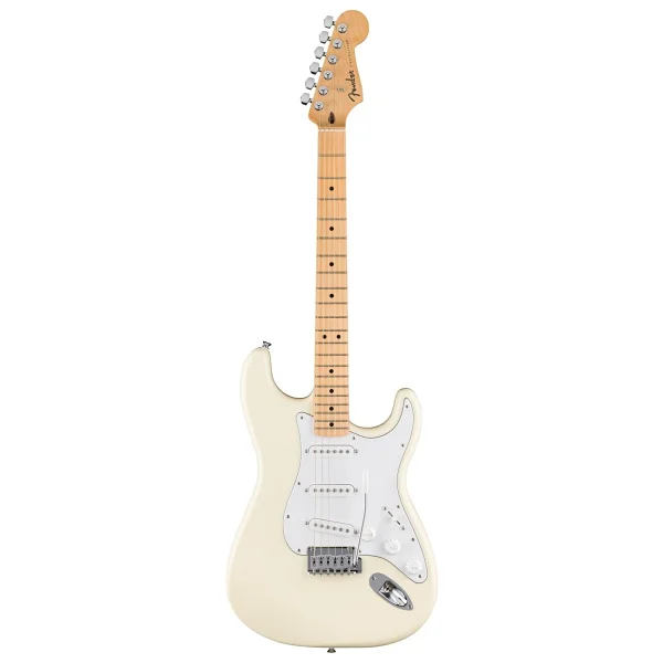 Fender Standard Stratocaster MN WPG OWT Elektro Gitar - Görsel 7