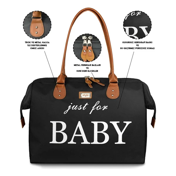 Stylo Just For Baby Anne Bebek Bakım Çantası - Görsel 2