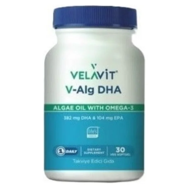 Velavit V-Alg DHA 30 Kapsül - Görsel 10