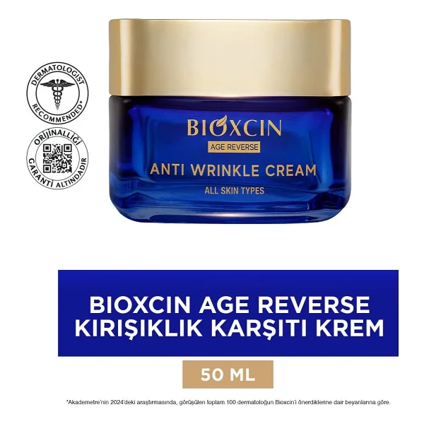 Bioxcin Age Reverse Kırışıklık Karşıtı Krem 50 ml - Görsel 6
