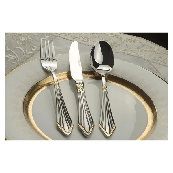 Mikasa Moor Nova Gold 90 Parça 12 Kişilik Çatal Kaşık Bıçak Takımı - Görsel 7