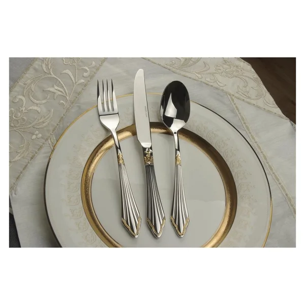 Mikasa Moor Nova Gold 90 Parça 12 Kişilik Çatal Kaşık Bıçak Takımı - Görsel 2