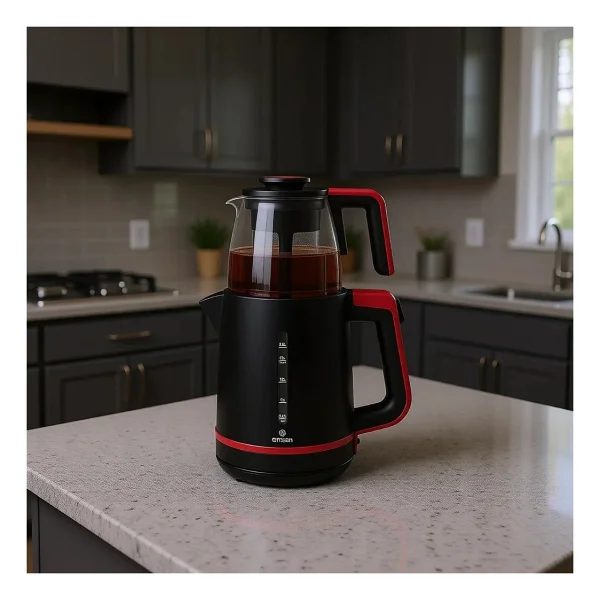 Emsan Maxi Tea XL 2in1 1700 W Cam Demlikli Çay Makinesi - Görsel 7