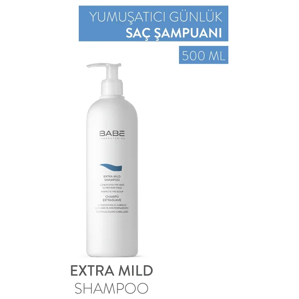 Babe Extra Mild 500 ml Ekstra Yumuşak Şampuan - Görsel 3