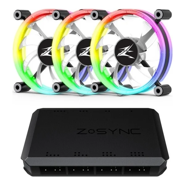 Zalman ZM-LF120A3 Premium Çift Taraflı 3x12 cm Kasa Fanı - Görsel 7
