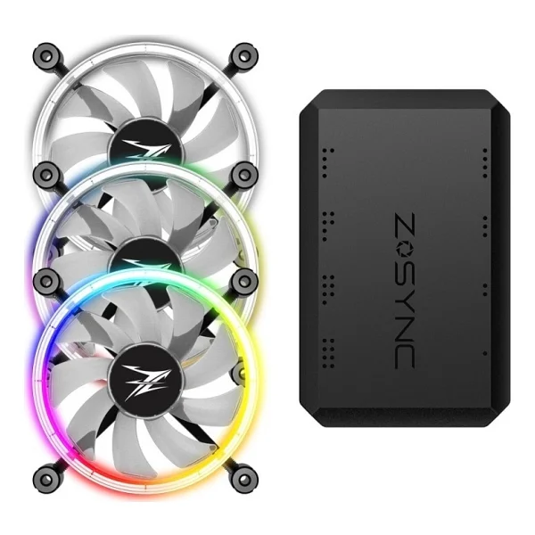 Zalman ZM-LF120A3 Premium Çift Taraflı 3x12 cm Kasa Fanı - Görsel 2