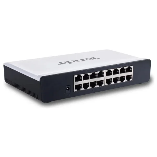 Tenda S16 16 Port 10/100 Yonetilemez Desktop Switch - Görsel 4