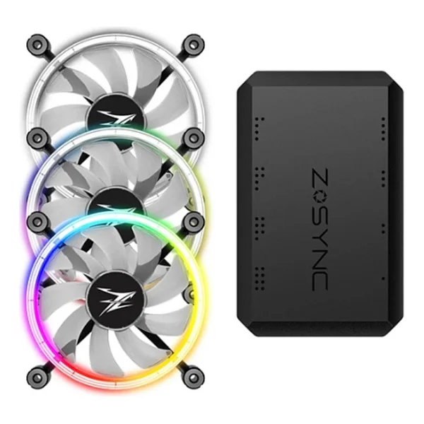 Zalman ZM-LF120A3 Premium Çift Taraflı 3x12 cm Kasa Fanı - Görsel 4