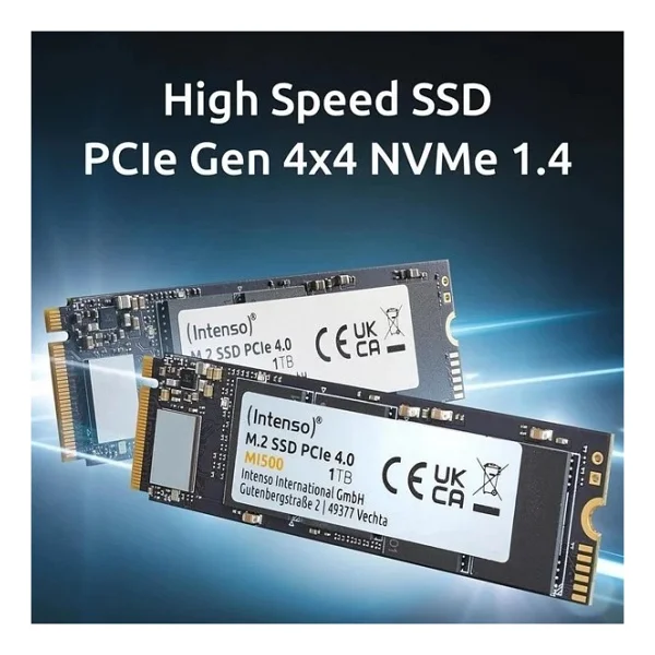 Intenso MI500 3836470 PCI-Express 4.0 2 TB M.2 SSD - Görsel 5