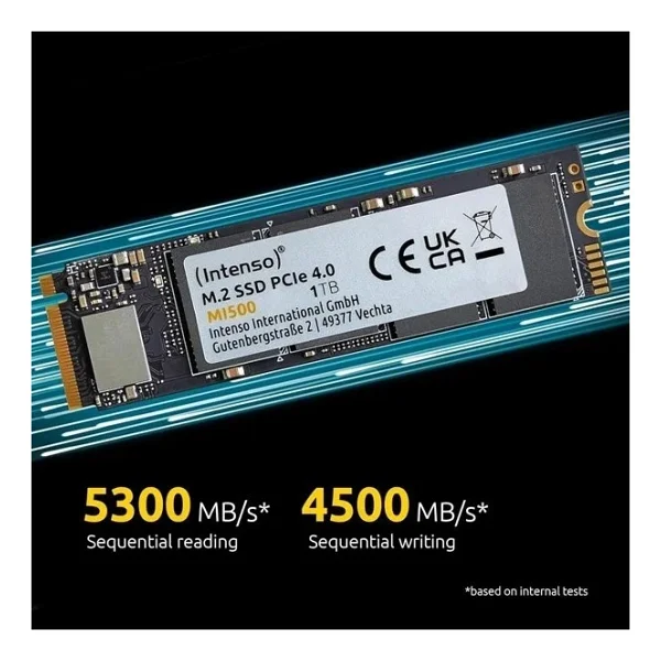 Intenso MI500 3836470 PCI-Express 4.0 2 TB M.2 SSD - Görsel 6