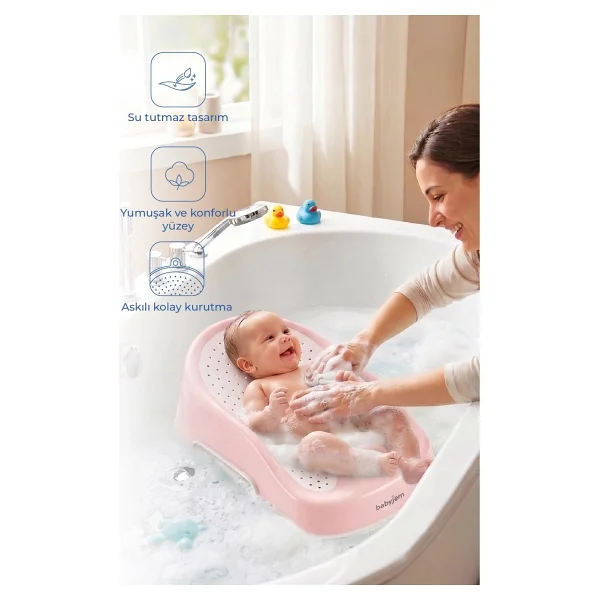 Babyjem Soft Banyo Desteği Soft Gri - Açık Gri - Görsel 7