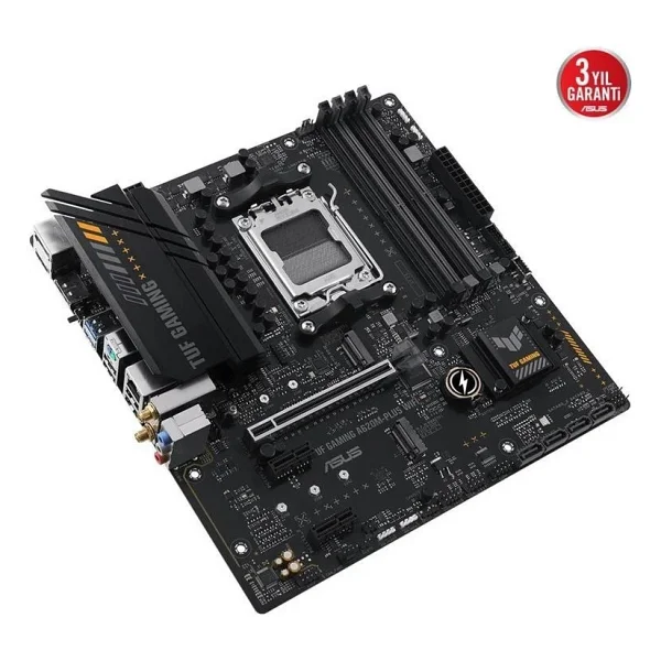 Asus TUF Gaming A620M-Plus Wi-Fi AMD AM5 DDR5 Micro ATX Anakart - Görsel 2