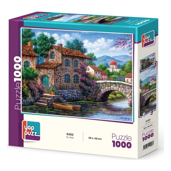 Yappuzz Su Yolu 1000 Parça Puzzle - Görsel 4