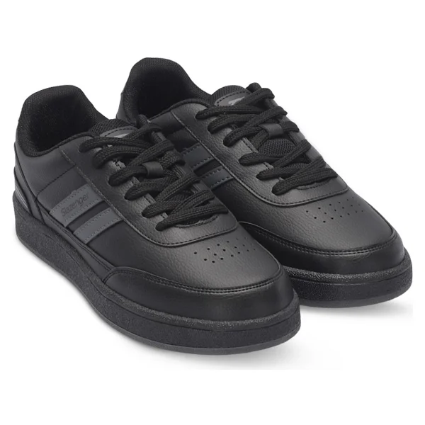 Slazenger Monet Siyah-Koyu Gri Erkek Sneaker - Görsel 8