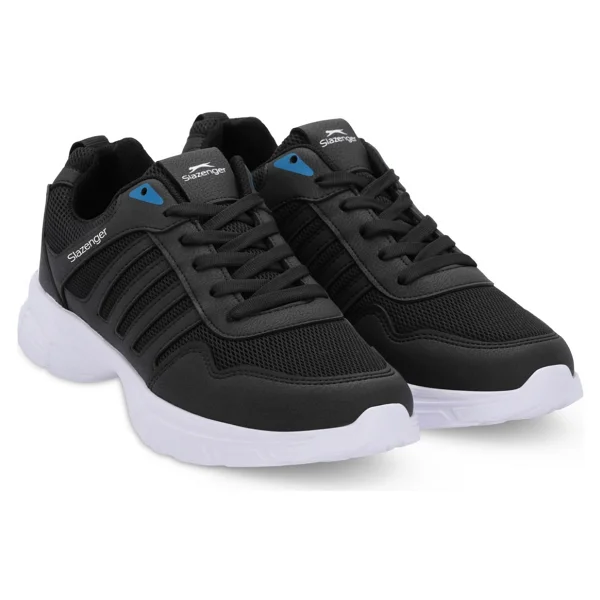 Slazenger Elert Siyah-Beyaz Erkek Sneaker - Görsel 8