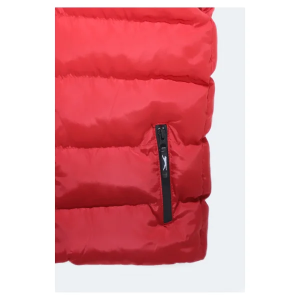 Slazenger NEPTUNE Unisex Çocuk Yelek Kırmızı - Görsel 9