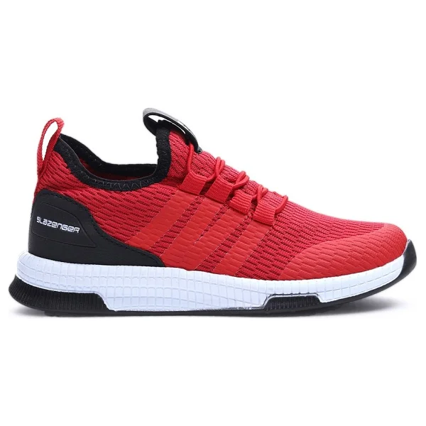 Slazenger Ebba Siyah-Kırmızı Çocuk Sneaker - Görsel 6