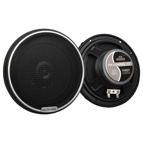 Fullsound Fs-1650Tk 16 Cm 6 İnç 200 Watt Tweeterlı Kapaklı Oto Hoparlör 2 Li Takım - Görsel 6
