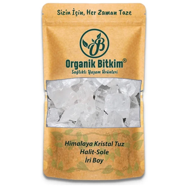 1 Kg. Halit Kristal Himalaya Tuzu Berrak Orjinal Kristal Tuz - Kristal Sole Tuzu - Görsel 4