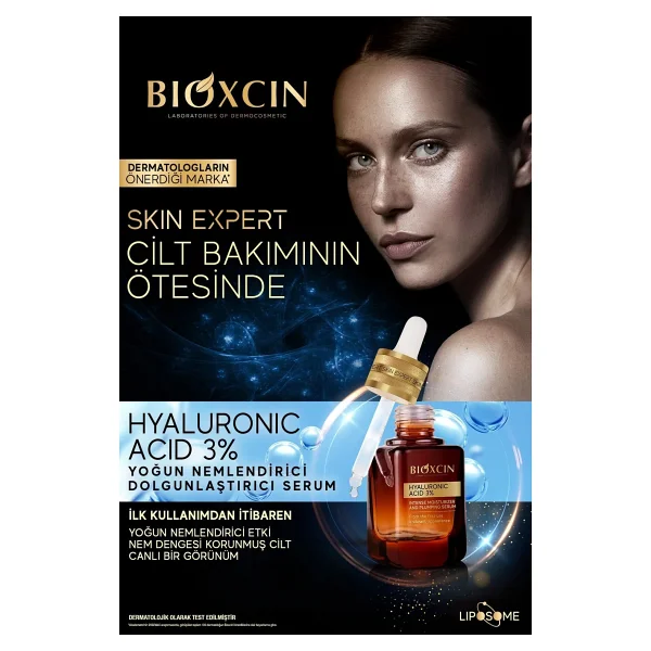 Bioxcin Hyaluronic Acid %3 Nemlendirici ve Dolgunlaştırıcı Serum 30 ml - Görsel 10