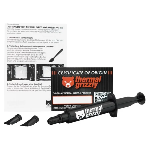 Thermal Grizzly Hydronaut 7.8 gr TG-H-030-R Termal Macun - Görsel 3