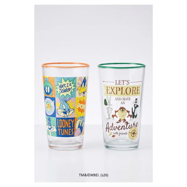 Rakle Looney Tunes 570 cc 2'li Meşrubat Bardağı - Görsel 4