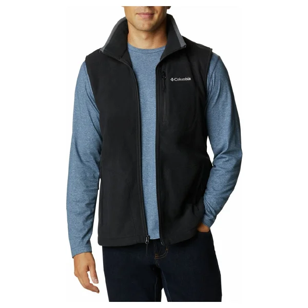 Columbia Fast Trek Fleece AM1056-009 Siyah Erkek Yelek - Görsel 9