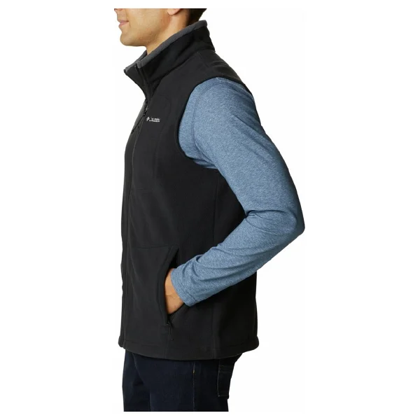 Columbia Fast Trek Fleece AM1056-009 Siyah Erkek Yelek - Görsel 3