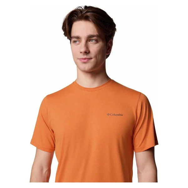 Columbia Sun Trek AO0805 Kısa Kollu Bisiklet Yaka Erkek Tişört - Görsel 4