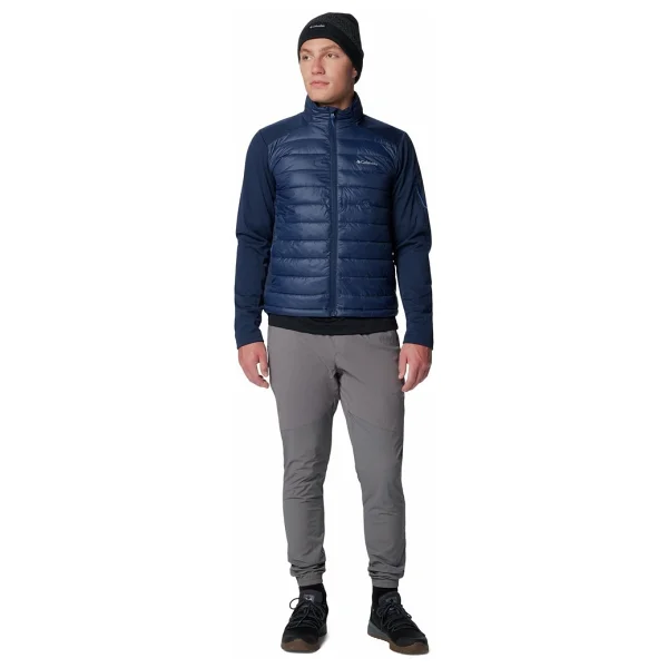 Columbia Tech Hybrid WO7913-464 Lacivert Erkek Softshell Mont - Görsel 8