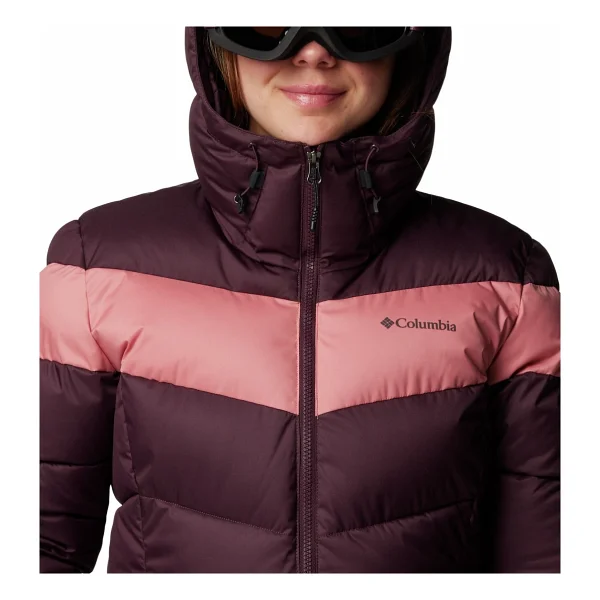 Columbia Abbott Peak II Insulated WK7789-607 Bordo Kadın Kayak Montu - Görsel 8