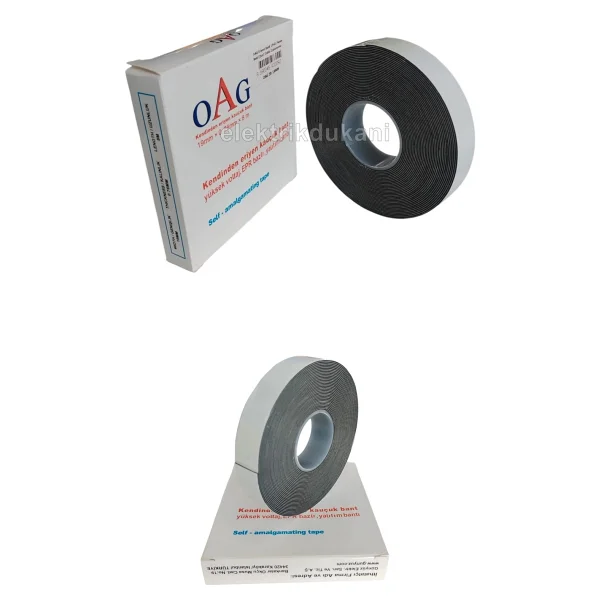 Oag Eriyen Bant 19X0.76MM 8mt (Dar) Kablo Izalasyonu Için Kendiliğinden Eriyen Bant - Görsel 2