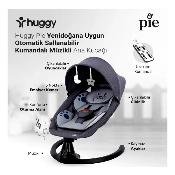 Huggy Pie Elektrikli Ana Kucağı - Görsel 5