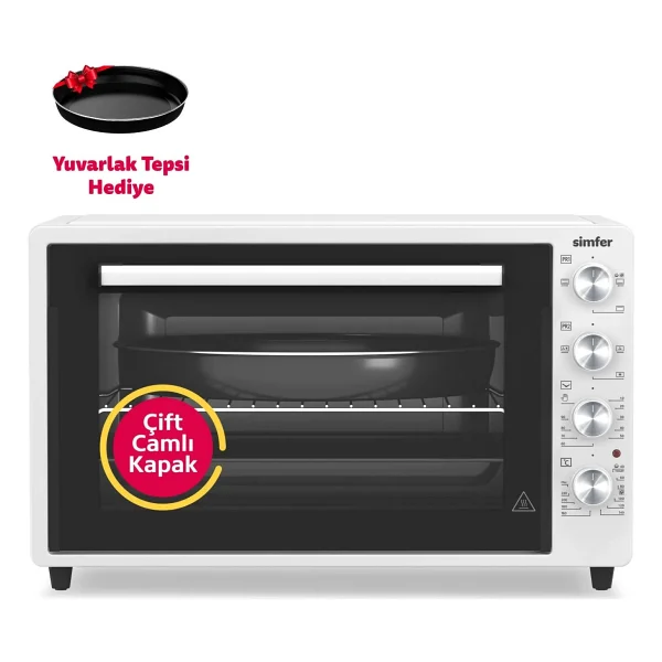Simfer M-7032 Beyaz 70 lt Midi Fırın - Görsel 7