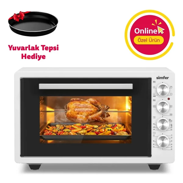 Simfer 4262 42 lt Midi Fırın - Görsel 10